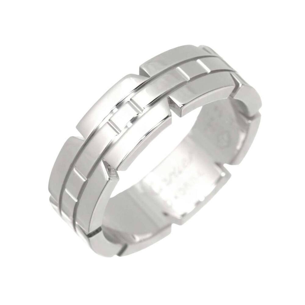 Cartier Tank Française Ring #54, 18K WG (White Gold 750)